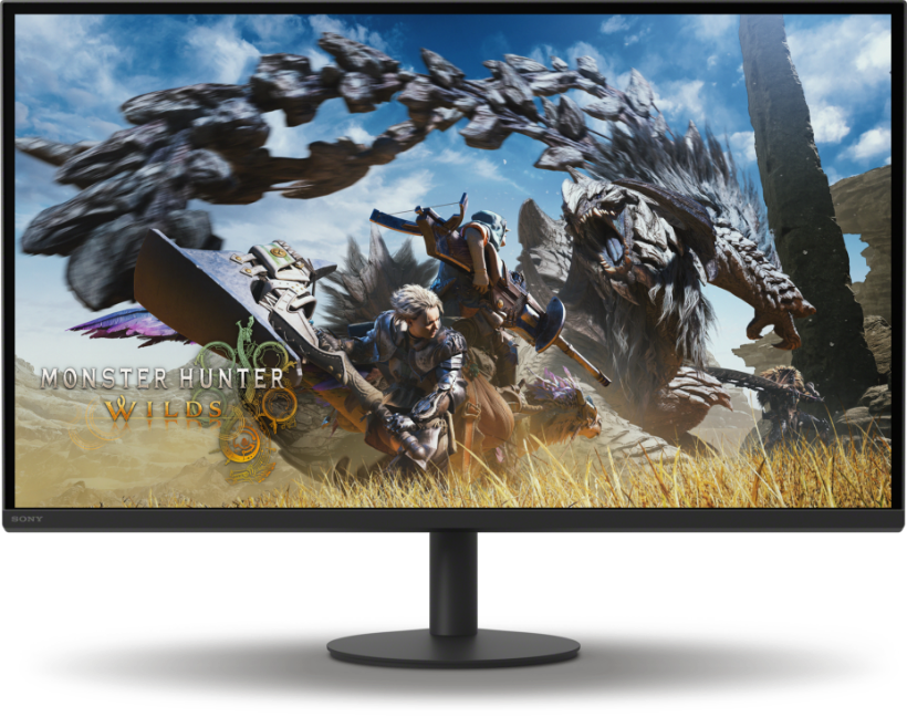 INZONE M9 IIでのモンスターハンターワイルズのプレイイメージ画像